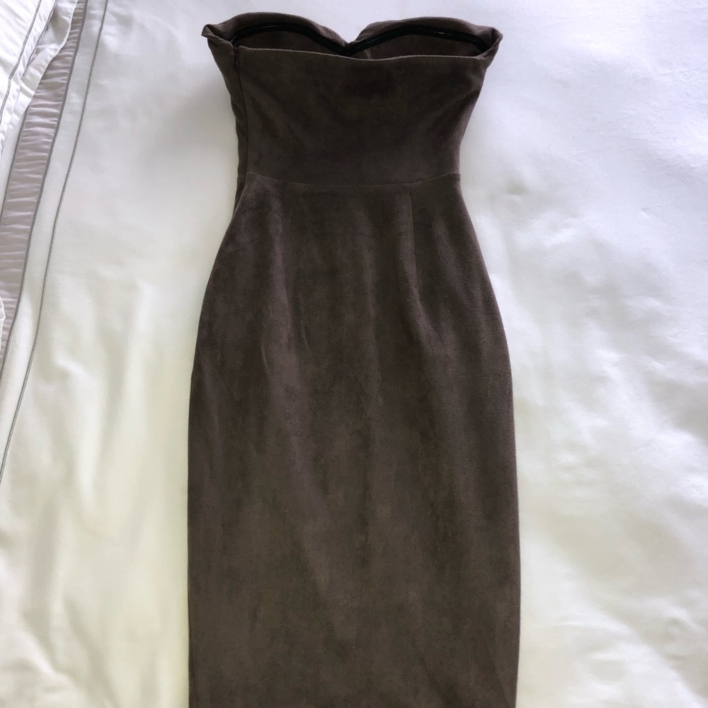 House of CB Suede dress